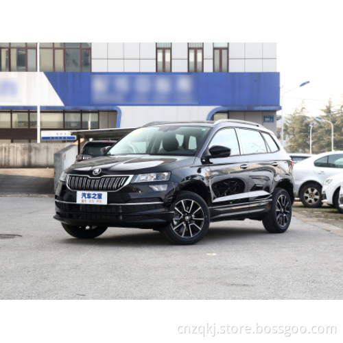 Auto a benzina a spedizione veloce Skoda Karoq Mini auto a gas cinese auto usate per vendita SUV